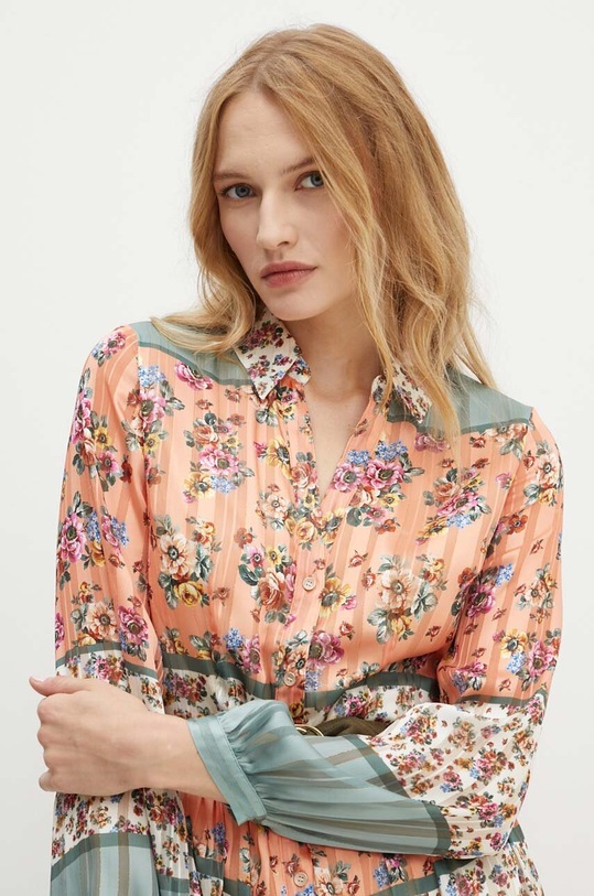 Šaty Guess DANIELLE oranžová W4YK39.WEPO2