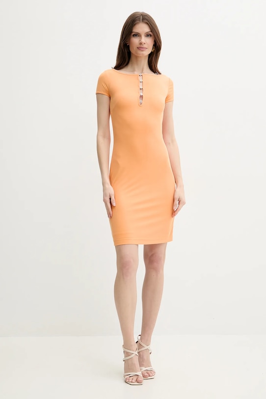 Haljina Guess ELIS W4YK13.KAQL2 narančasta NC24