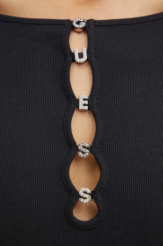 Guess sukienka ELIS W4YK13.KAQL2 czarny