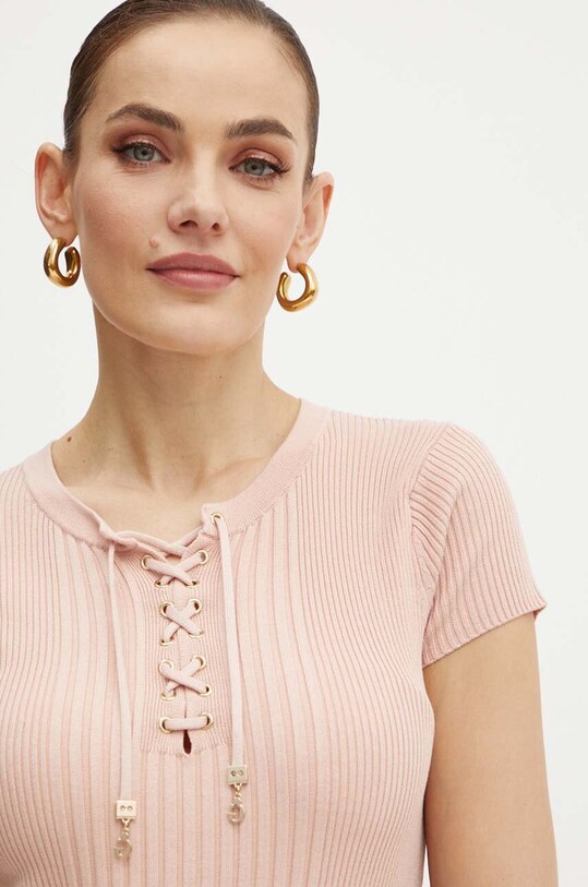 Šaty Guess SELENE ružová W4YK06.Z2V62