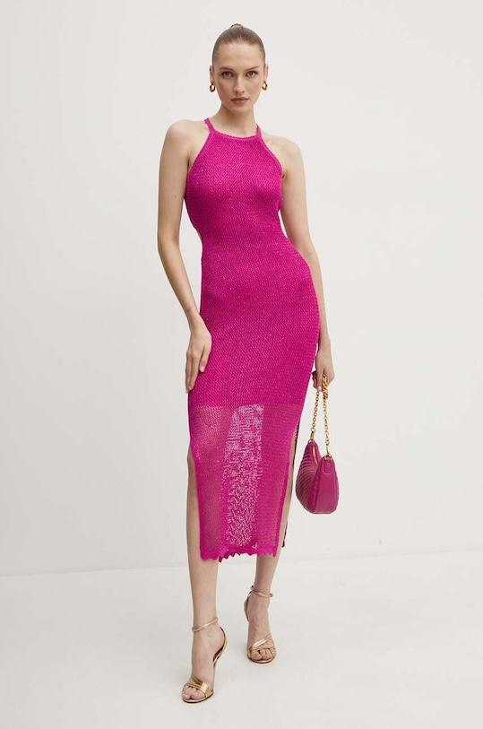 Guess sukienka LANA W4YK50.Z37G0 różowy AW24