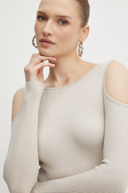 Šaty Guess EMELY béžová W4YK08.Z3FF0