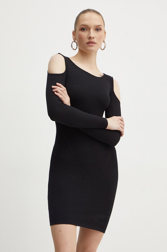 Îmbrăcăminte Guess rochie EMELY W4YK08.Z3FF0 negru