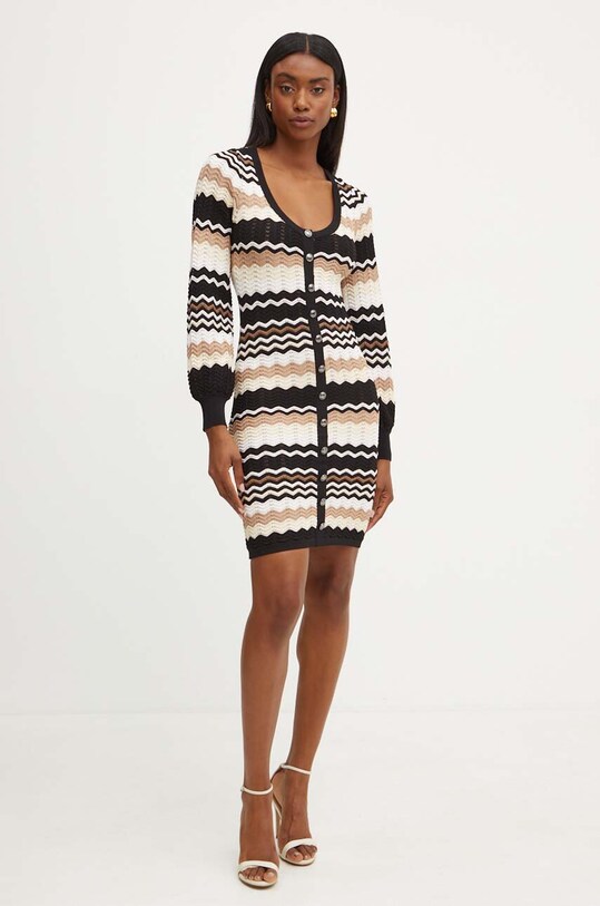 Guess rochie VIRGINIA W4YK90.Z3GC0 negru AW24