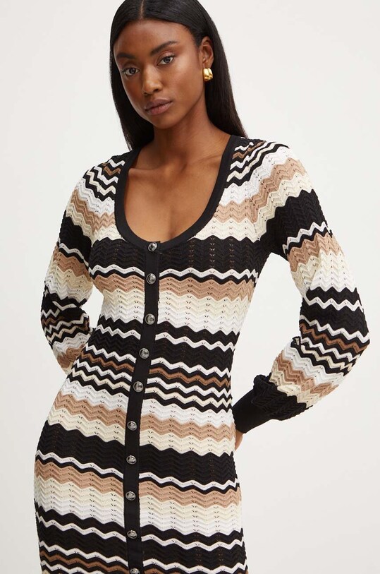 Guess rochie VIRGINIA negru W4YK90.Z3GC0