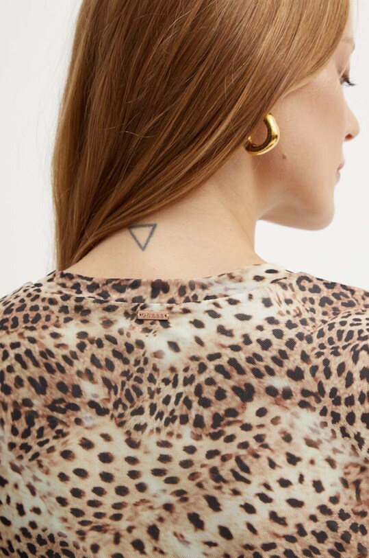 Сукня Guess ADRIANA W4YK83.KBBF2 коричневий