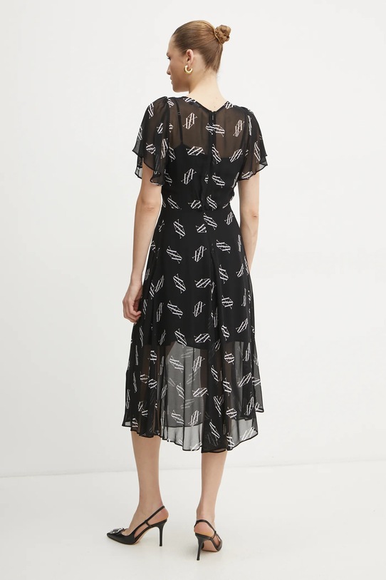 Armani Exchange sukienka 6DYA08.YN1VZ czarny AW24