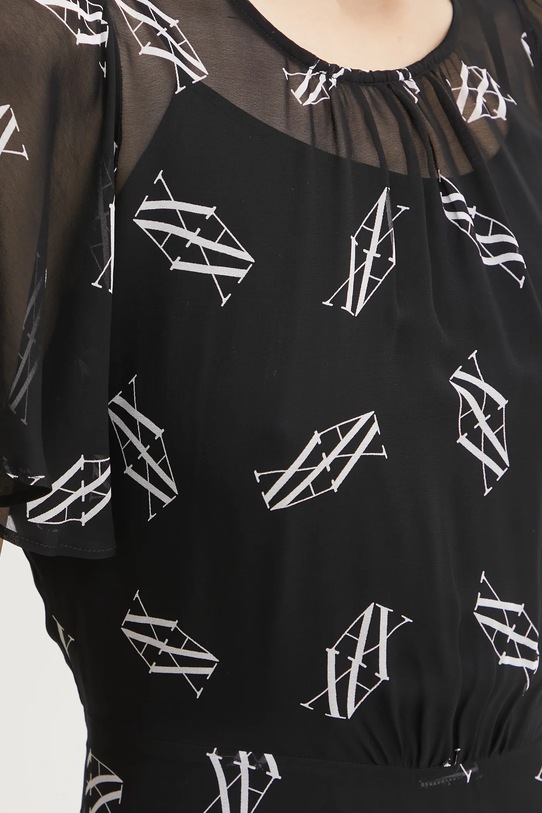 Šaty Armani Exchange 6DYA08.YN1VZ čierna