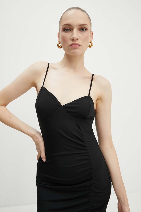 Armani Exchange sukienka czarny 6DYA71.YJEAZ