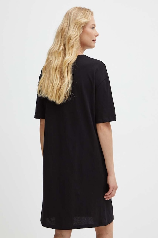 Odzież Armani Exchange sukienka bawełniana 6DYA79.YJ3RZ czarny