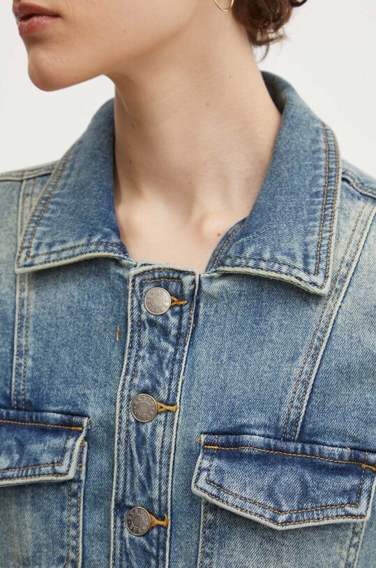 Джинсовое платье Guess Originals W4YG62.D4ON0 голубой