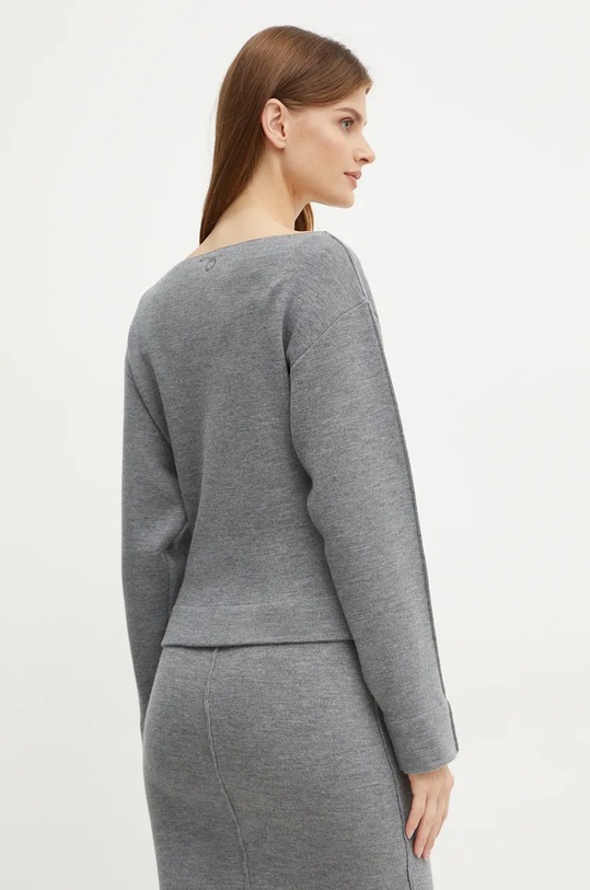 Дрехи Вълнен пуловер Pinko 103947.A221 сив