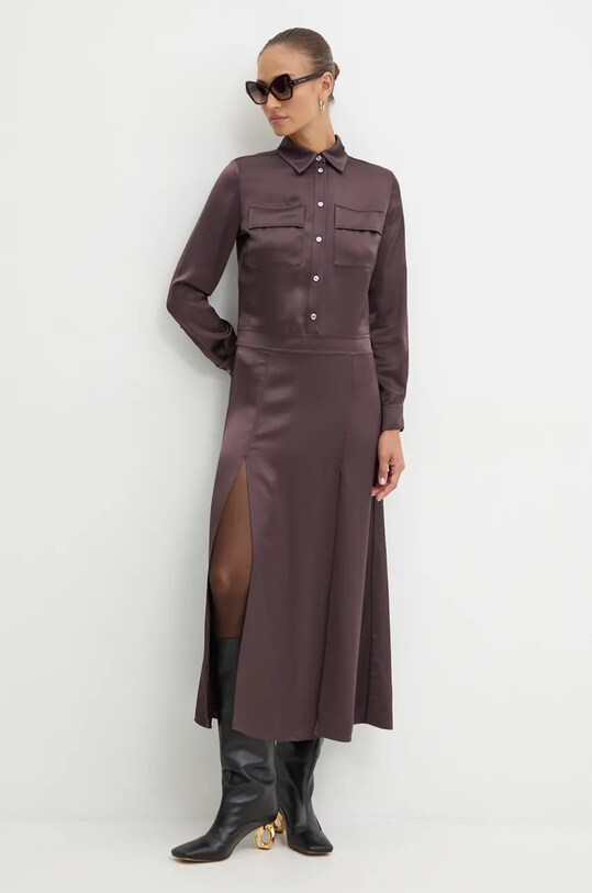Платье Pinko casual коричневый 104243.A24V