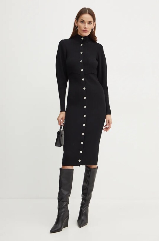 Pinko rochie 104019.A15S negru AW24