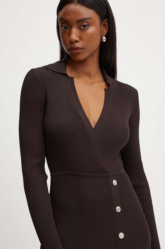 Pinko vestito marrone 104033.A239