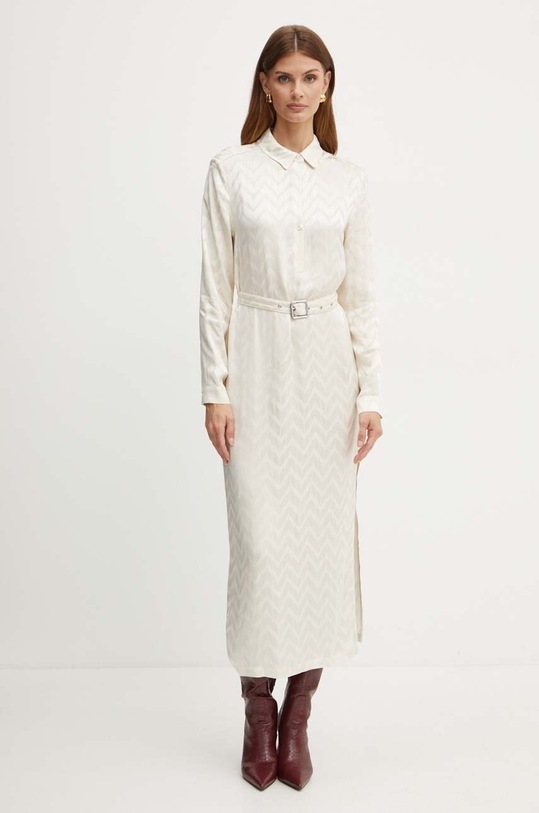 Šaty Pinko maxi béžová 104148.A24K