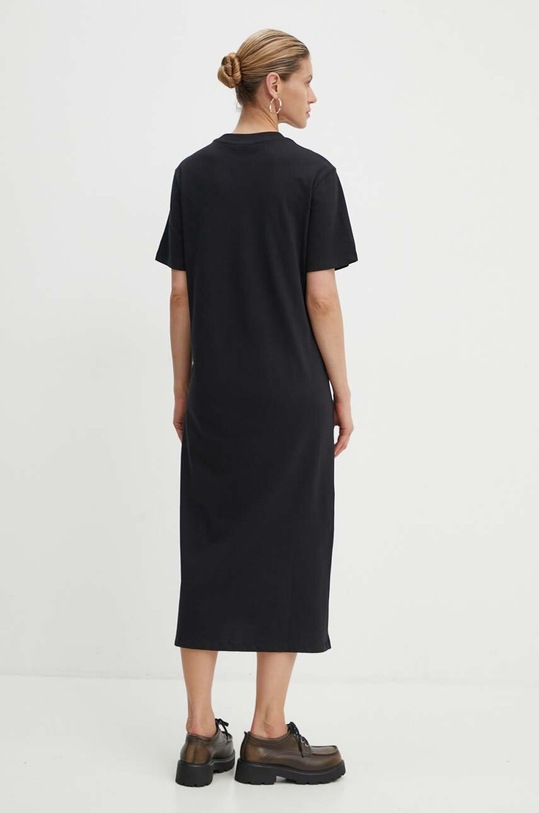 Marc O'Polo rochie din bumbac DENIM 5000000132 negru AW24