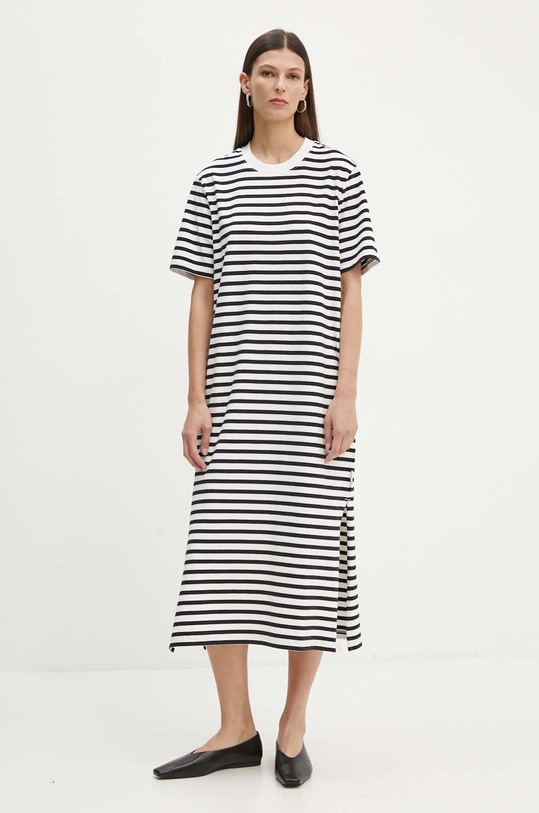 Marc O'Polo rochie DENIM alb 5000000146