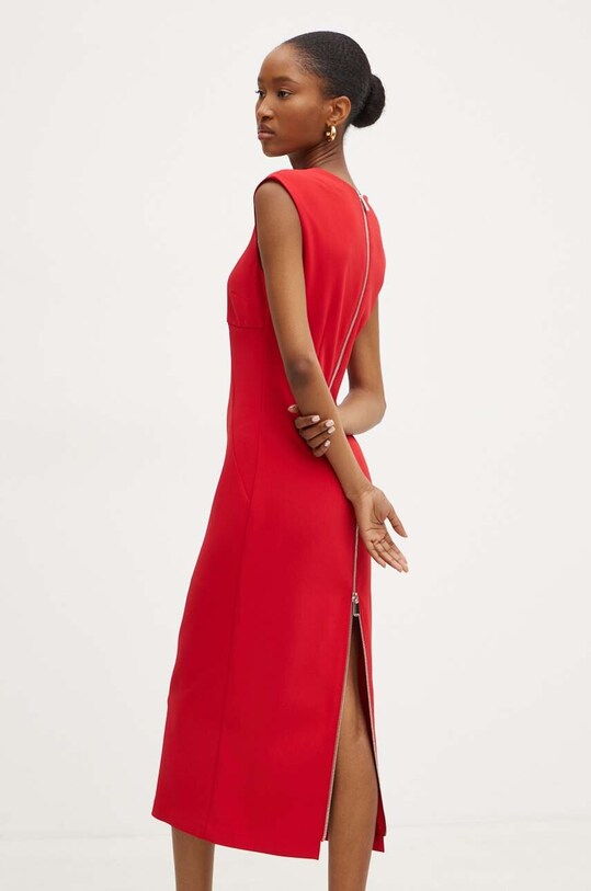 Pinko sukienka z elastanem czerwony 103960.A20A