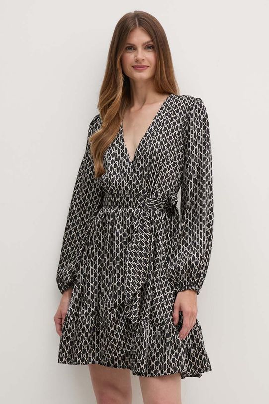 Haljina Marciano Guess JOSETTE dugi crna 4YGK11.9859Z