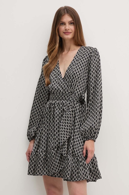 Šaty Marciano Guess JOSETTE látka čierna 4YGK11.9859Z