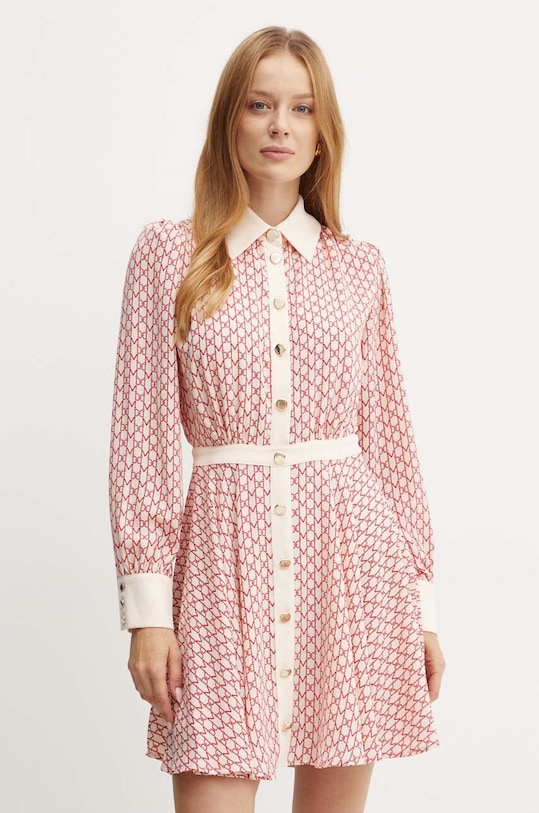 Marciano Guess sukienka EDITH casual beżowy 4YGK35.7142A