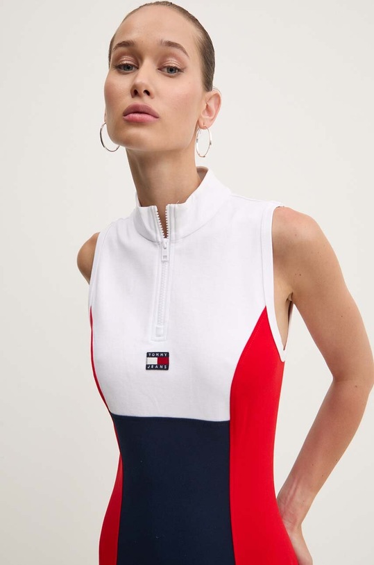 Tommy Jeans vestito DW0DW18442 bianco