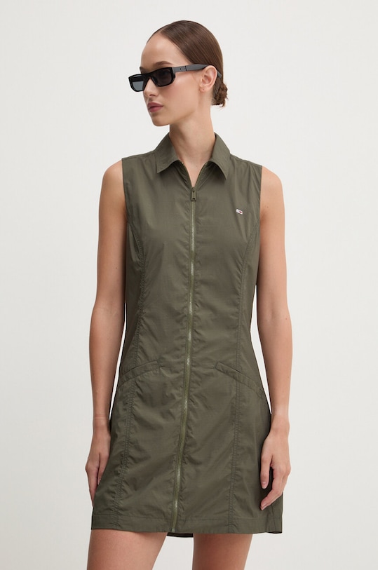 Платье Tommy Jeans casual зелёный DW0DW18468