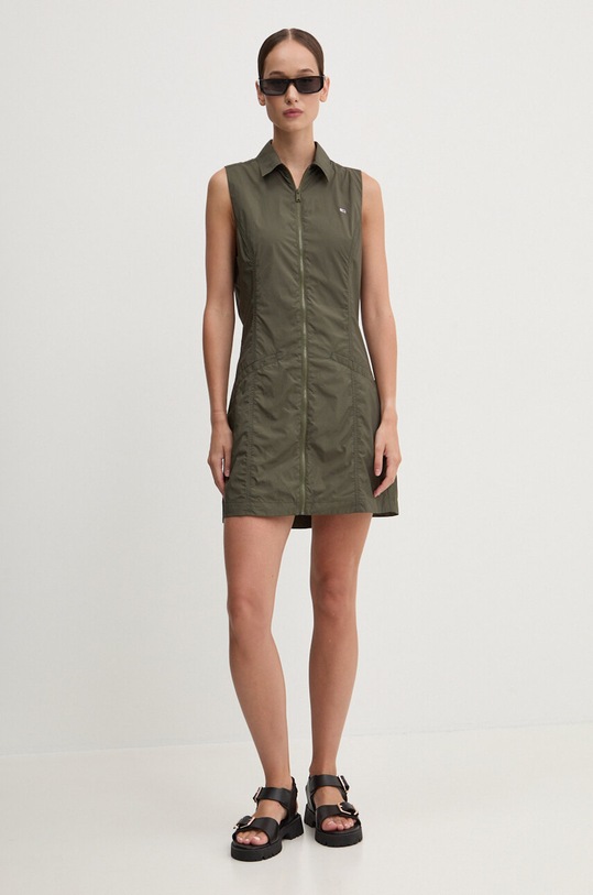 Платье Tommy Jeans DW0DW18468 зелёный AW24