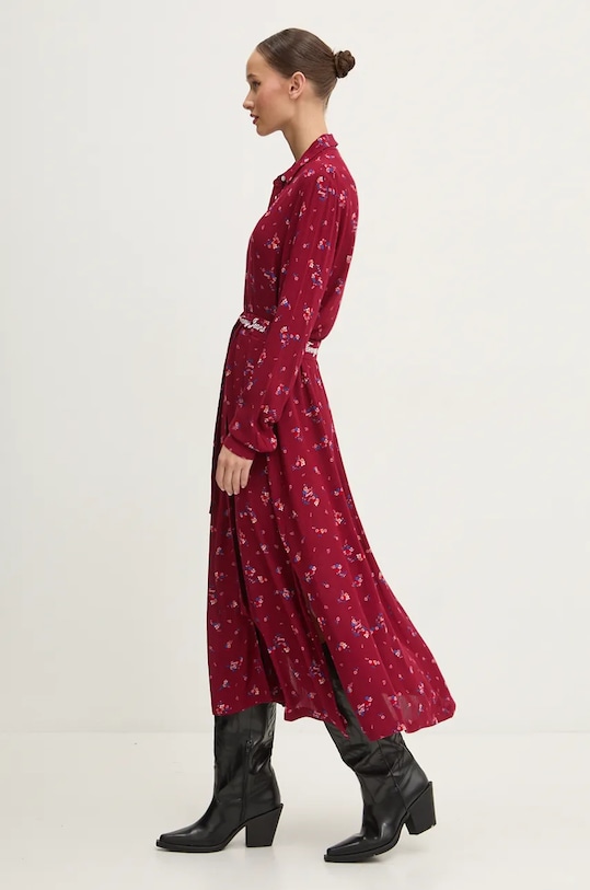 Дрехи Рокля Tommy Jeans DW0DW18474 бордо