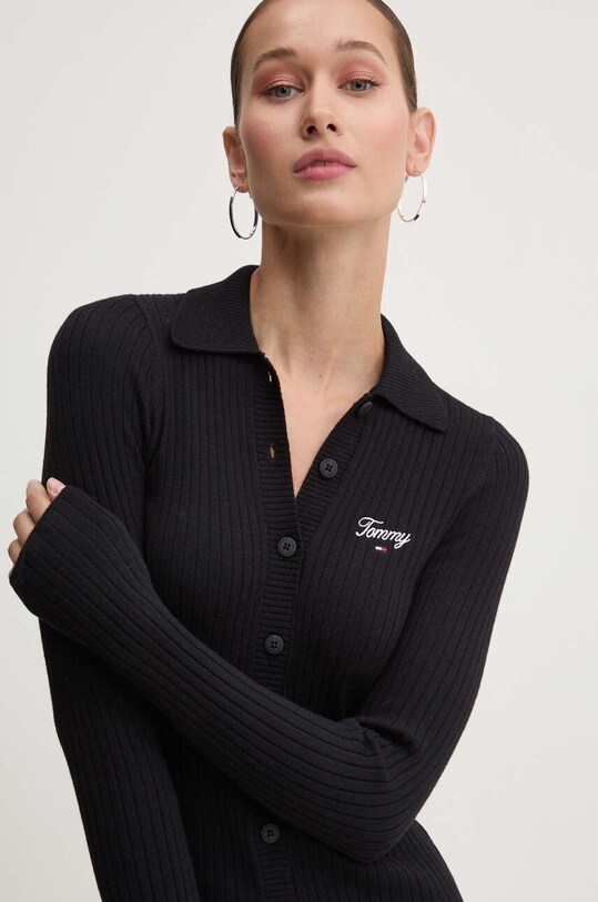 Tommy Jeans sukienka czarny DW0DW18481