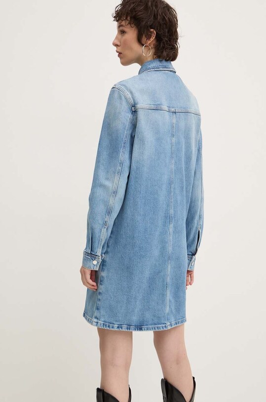 Одяг Джинсова сукня Tommy Jeans DW0DW18709 блакитний