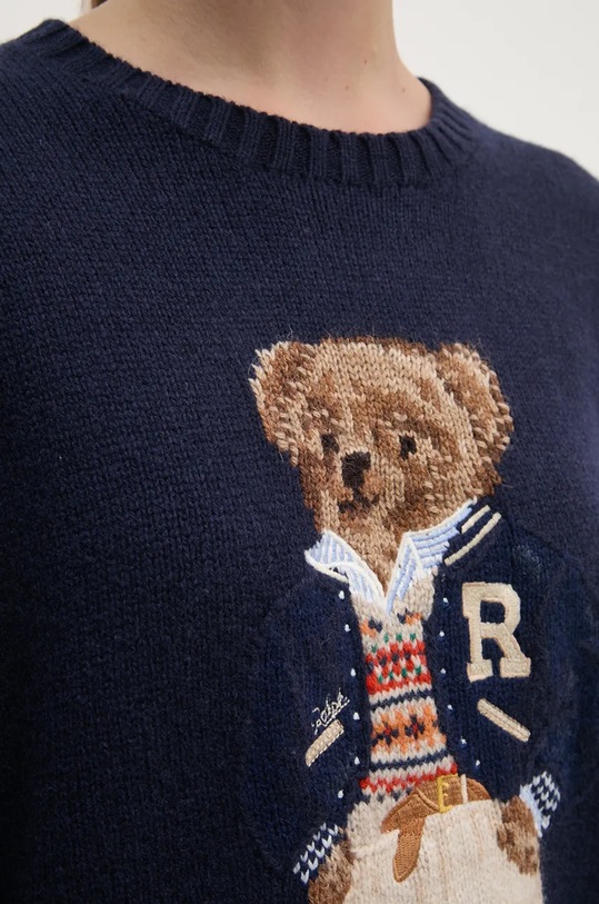 Polo Ralph Lauren wool dress 211941576 navy