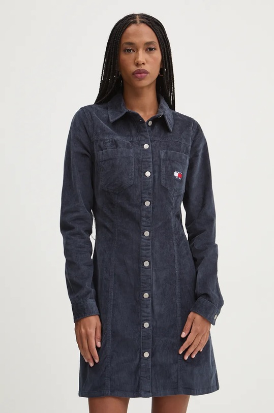Платье Tommy Jeans casual голубой DW0DW18457