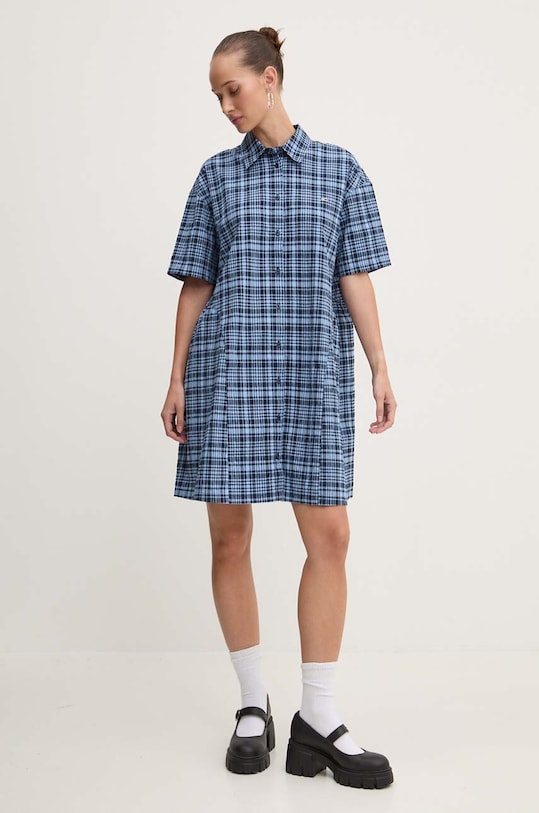 Tommy Jeans rochie mini albastru DW0DW18463