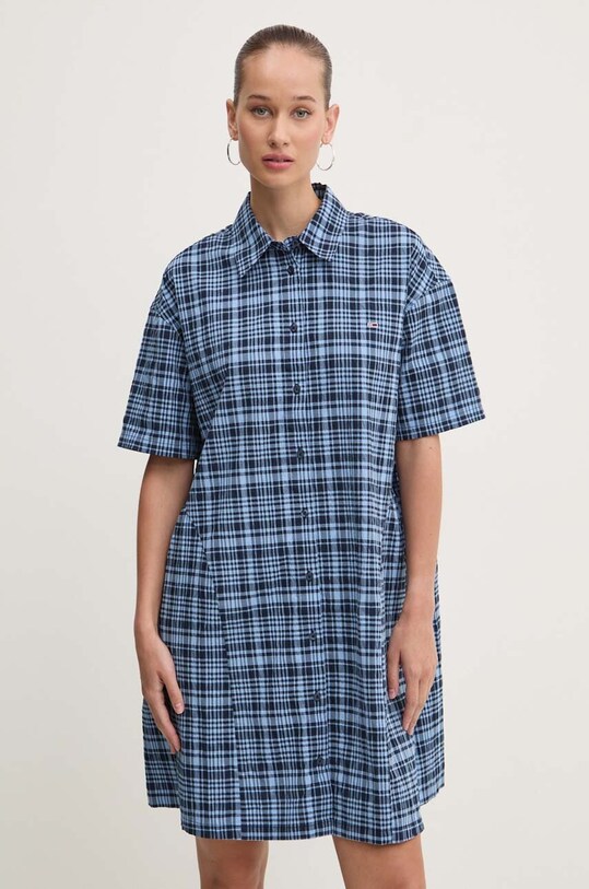Tommy Jeans rochie DW0DW18463 albastru