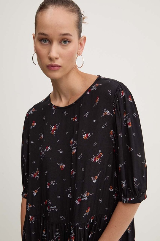Šaty Tommy Jeans DW0DW18602 černá