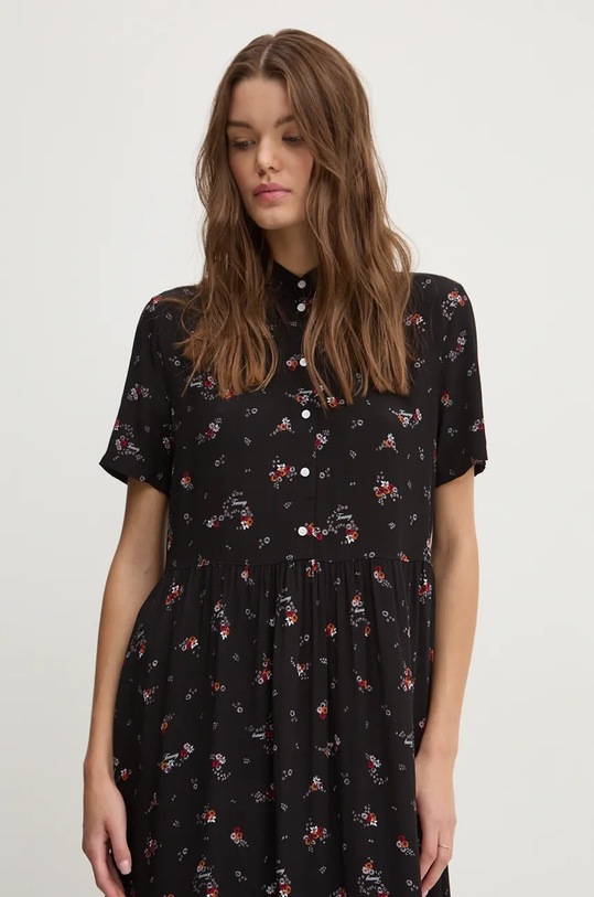 Сукня Tommy Jeans DW0DW18606 чорний