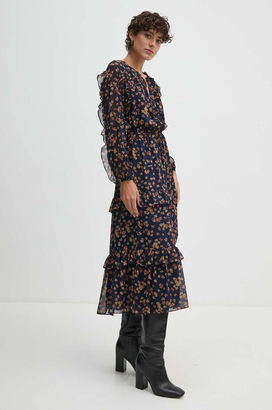 Odzież Lauren Ralph Lauren sukienka 200940190 granatowy