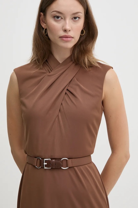 Šaty Lauren Ralph Lauren hnědá 250881973