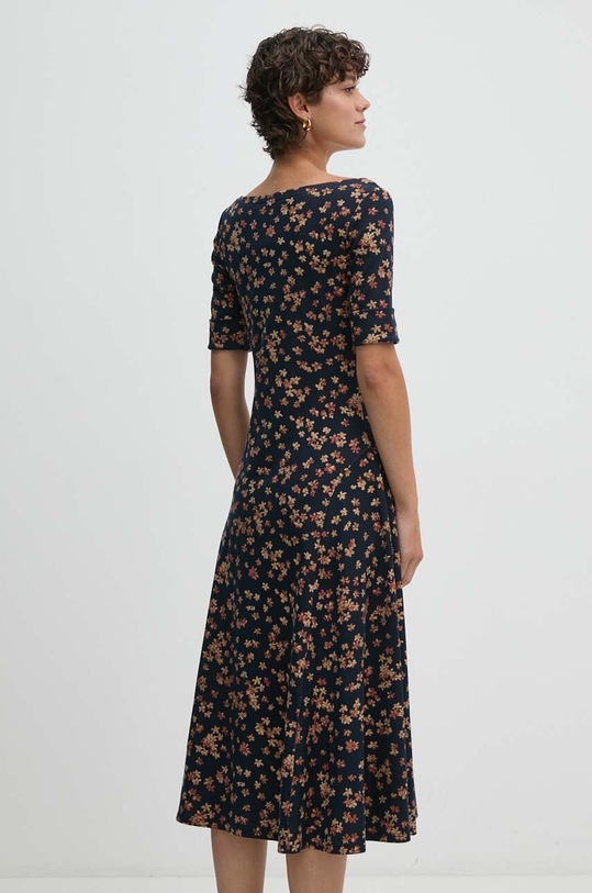 Oblečení Šaty Lauren Ralph Lauren 250946135 námořnická modř