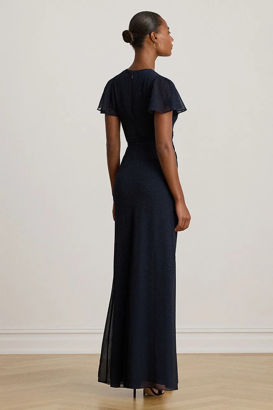 Obleka Lauren Ralph Lauren 253909447 mornarsko modra SS26