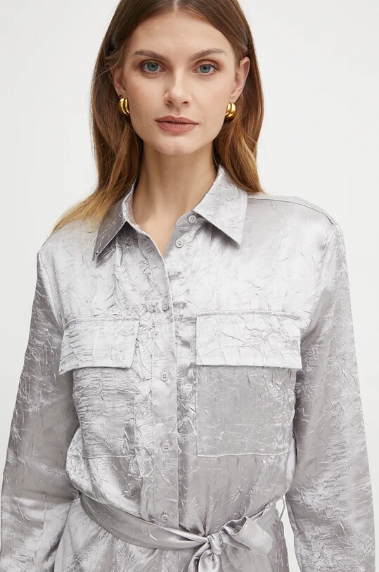 Šaty Pinko strieborná 104426.A285