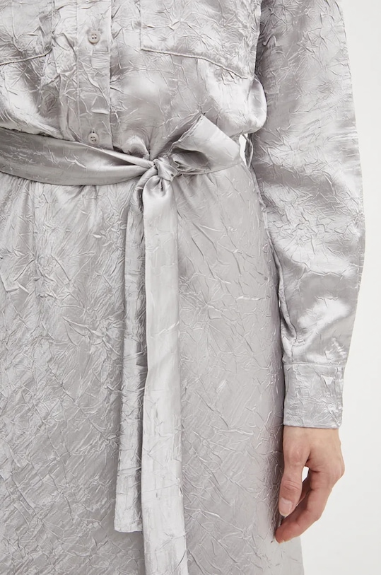 Šaty Pinko 104426.A285 strieborná