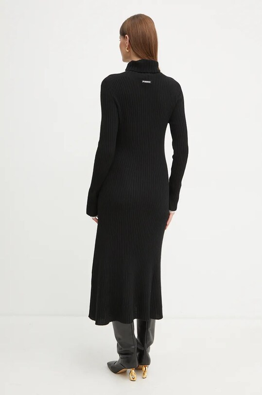 Одяг Вовняна сукня Pinko 104470.A278 чорний