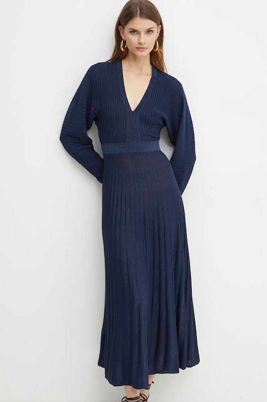 Šaty Pinko maxi námořnická modř 104442.A28U