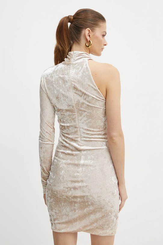 Îmbrăcăminte Pinko rochie de catifea 104477.A29L bej