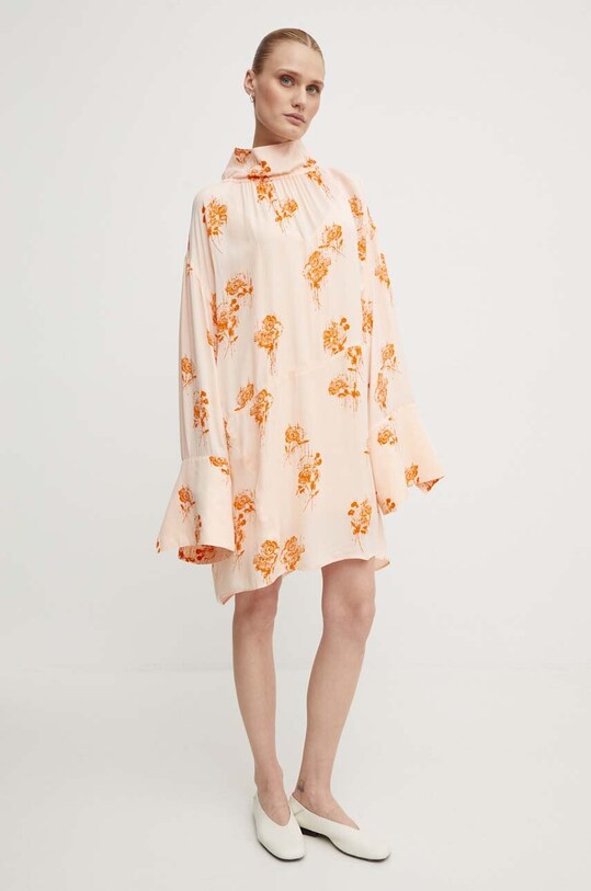 Φόρεμα Day Birger et Mikkelsen Jay - Falling Flowers DAY65243254 πορτοκαλί AW24