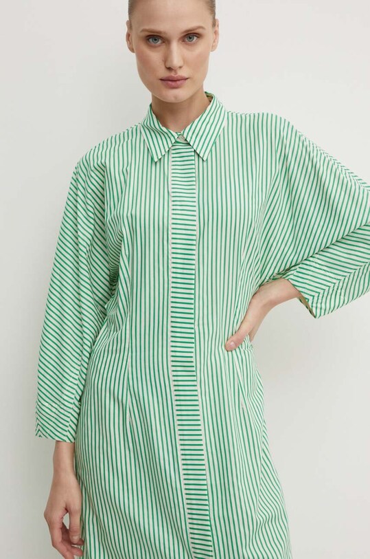 Day Birger et Mikkelsen rochie Laurie - Daily Classic Stripe RD verde DAY65243267