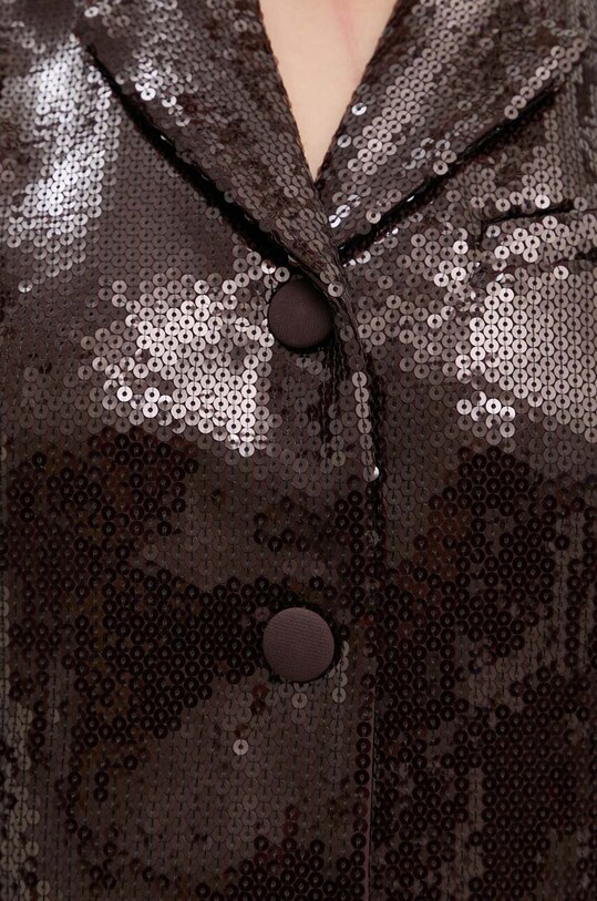 Šaty Rotate Mini Blazer Dress 1127522910 hnedá